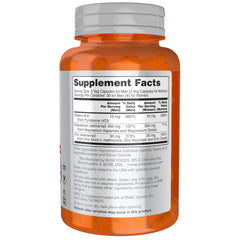 NOW Foods ZMA 90 Caps bottle close-up showing capsules for daily recovery support.
