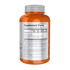 NOW Foods ZMA label detail highlighting zinc, magnesium and B-6 content