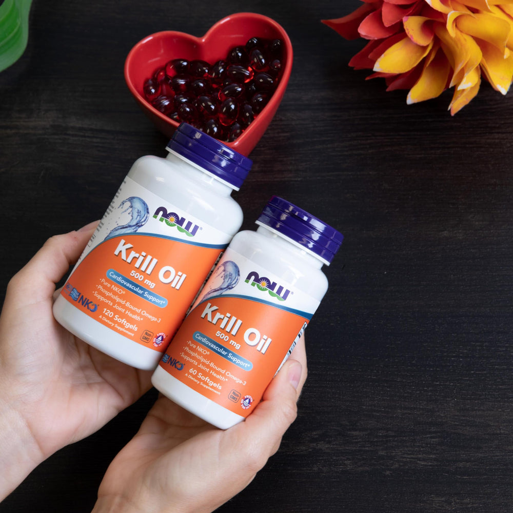 NOW Krill Oil GMP-certified quality with third-party testing.