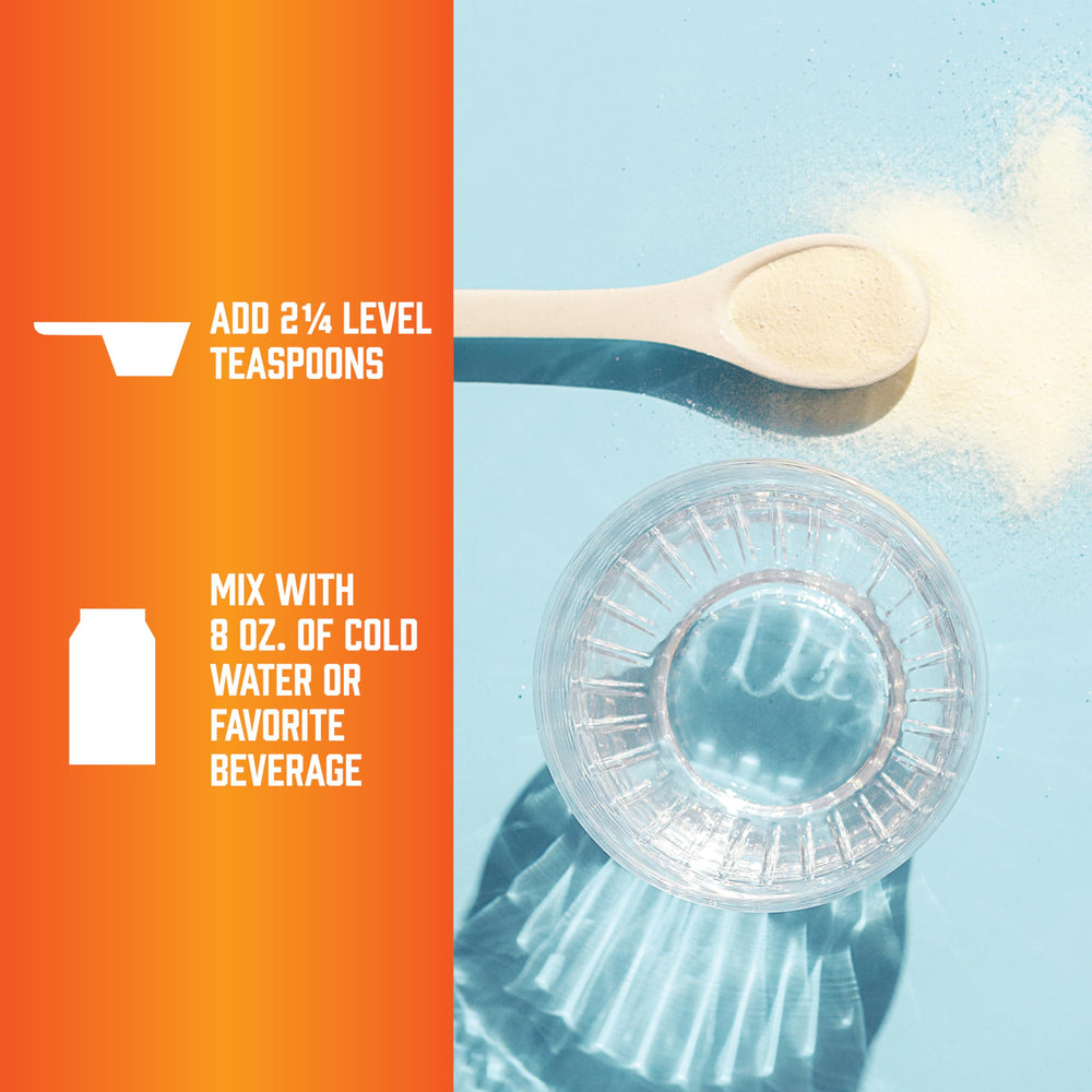 NOW Foods amino-9 essentials powder dissolves in water for a quick drink