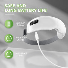 NOWWISH Eye Massager 1200mAh battery offers extended use between charges.