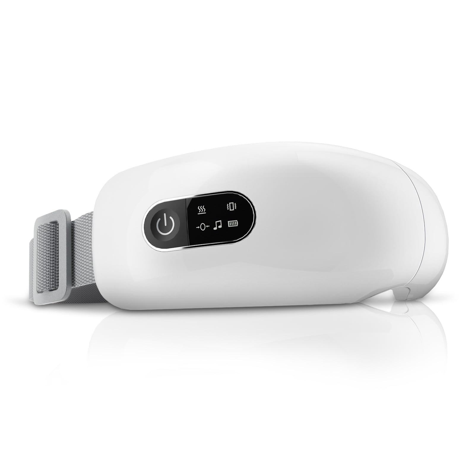 NOWWISH Eye Massager close-up showing heated massage for soothing relief.