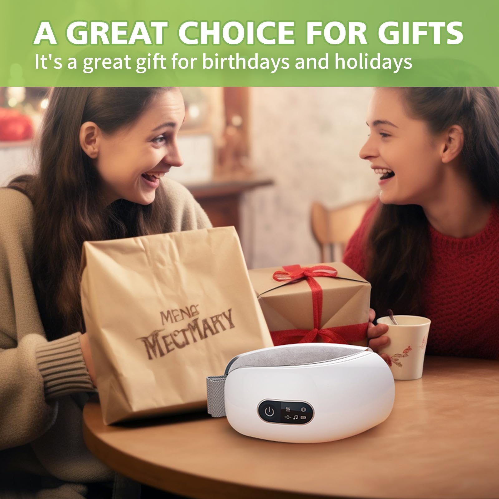 NOWWISH Compact white design fits home or travel setups.