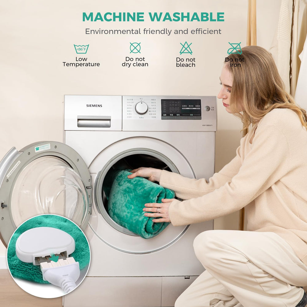 NOWWISH machine-washable fabric keeps cleanup quick after cozy sessions.