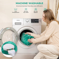 NOWWISH machine-washable fabric keeps cleanup quick after cozy sessions.