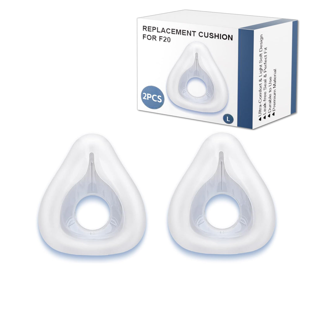 NQIAO AirFit F20 large cushion front view for a secure seal