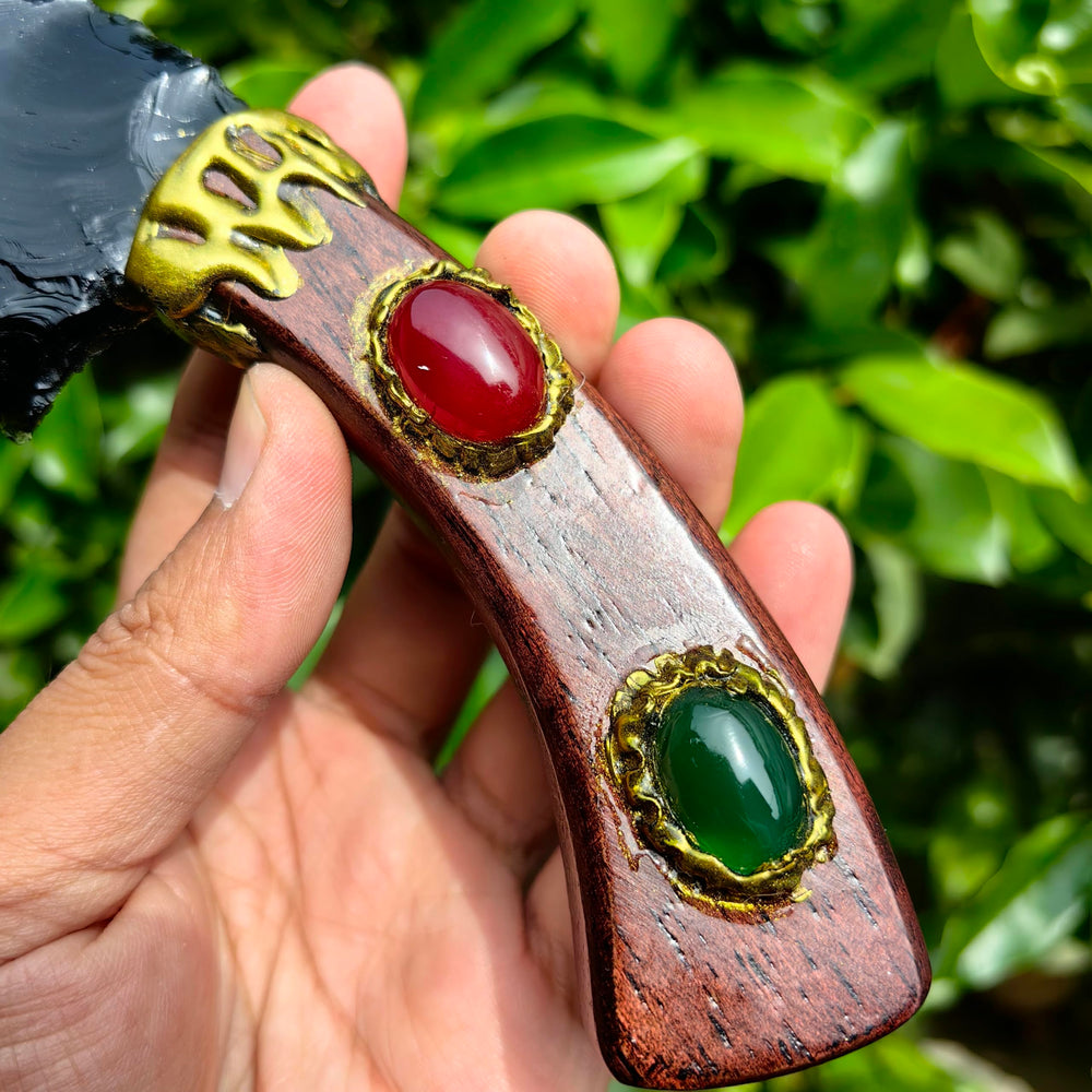 NsmjodStone Gift for collectors conveys unique handmade gemstone artistry