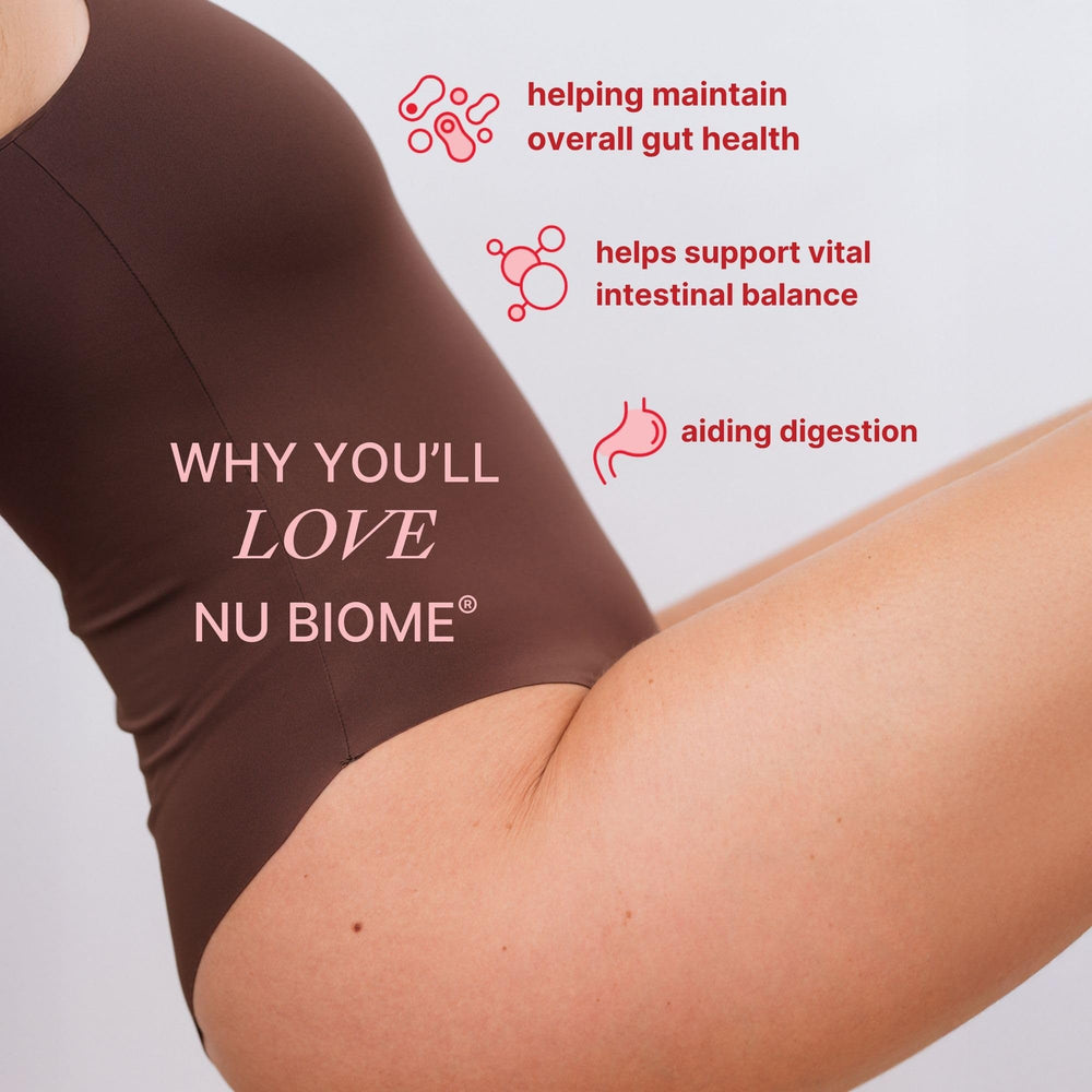 Nu Skin Pharmanex Nu Biome scoop showing precise serving for daily use.