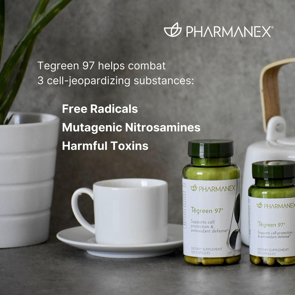 Nu Skin Pharmanex Tegreen 97 packaging image for unboxing