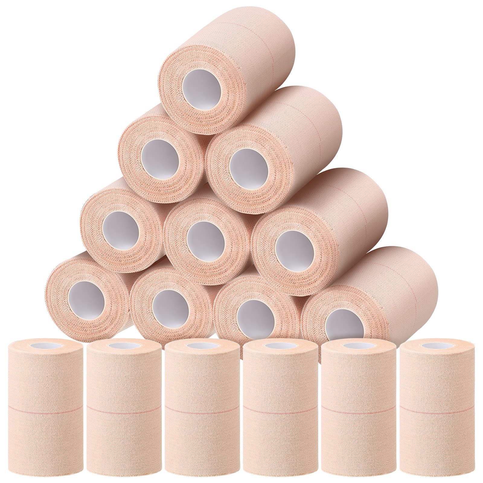Nuanchu 16 roll cohesive wrap pack for pets and sports shown in a value pack