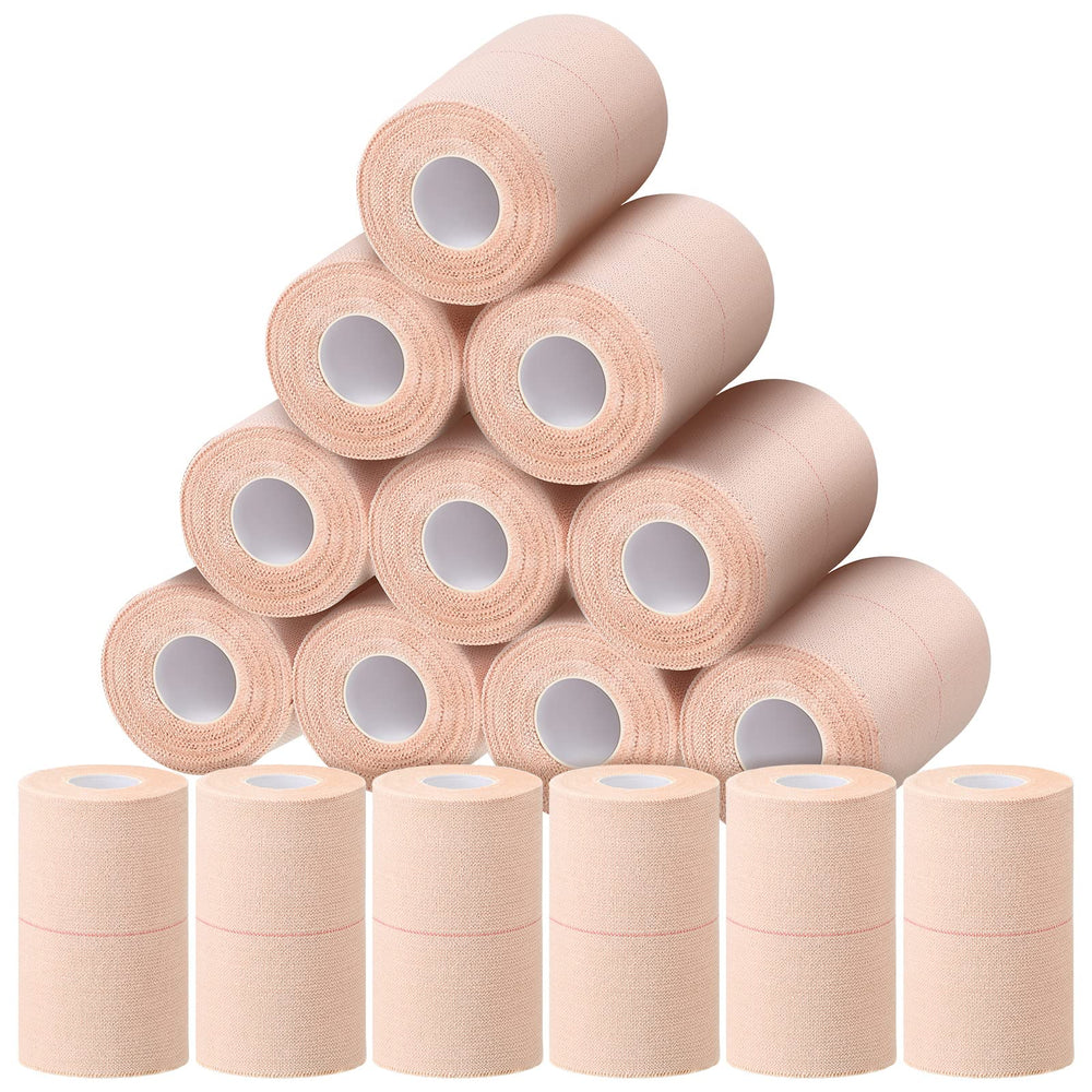 Nuanchu 16 roll cohesive wrap pack for pets and sports shown in a value pack