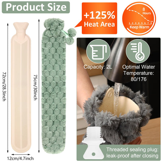 Nuanchu 2-liter bottle offering durable, long-lasting heat.