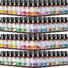 Nuanchu 60-oil set for diffuser use and mood enhancement.