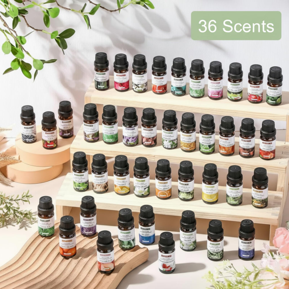 Nuanchu essential oils ideal for candles and DIY aromatherapy projects