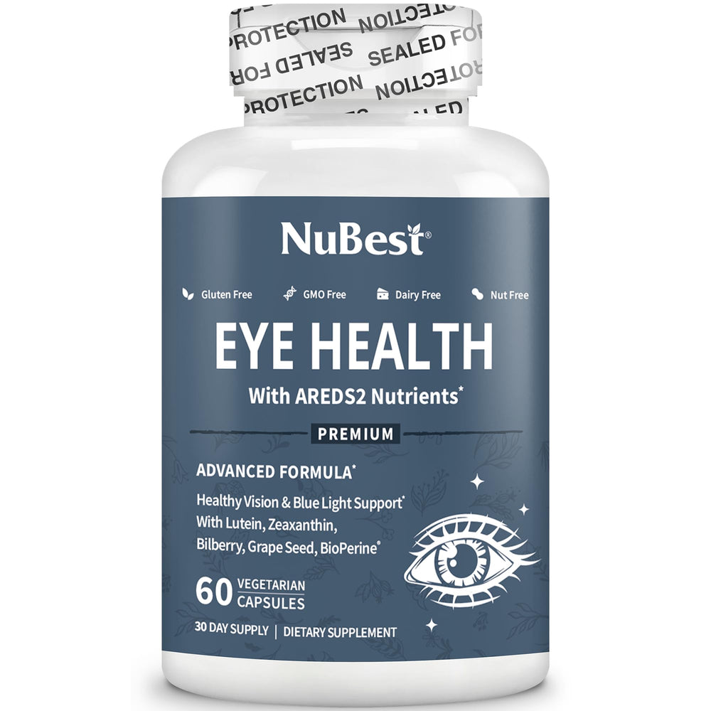 NuBest AREDS2 Made-in-USA label signals quality.
