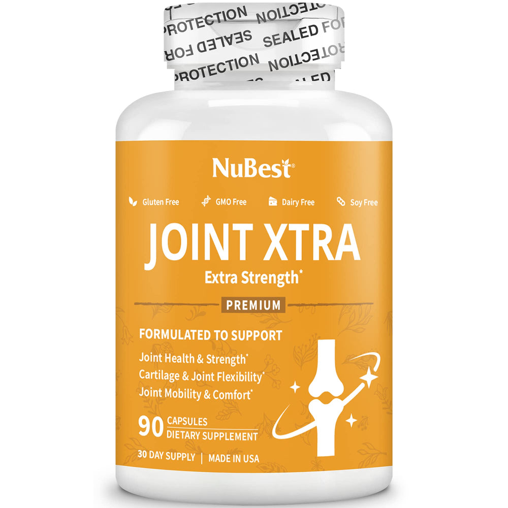 NuBest Joint Xtra box on a shelf ready for everyday use