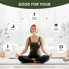 NuBest Magnesium Glycinate bottle back shows facts and purity certification for trust.