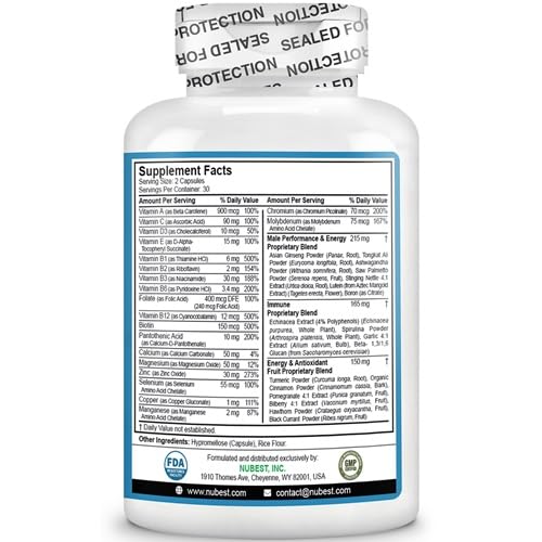 NuBest bottle beside greens illustrating balanced daily nutrition