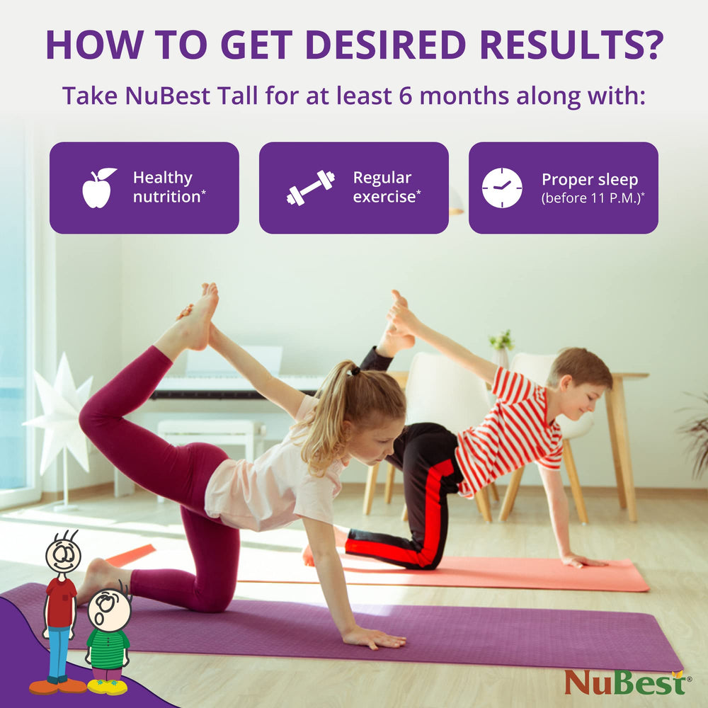 Made in USA NuBest Tall facility certification and packaging