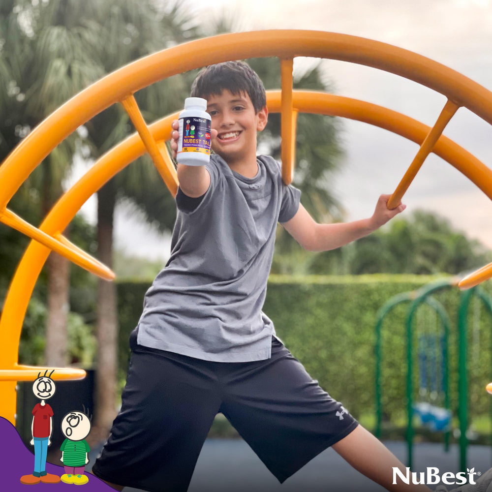 NuBest Tall 10+ ConsumerLab review badge on packaging