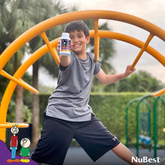NuBest Tall 10+ ConsumerLab review badge on packaging