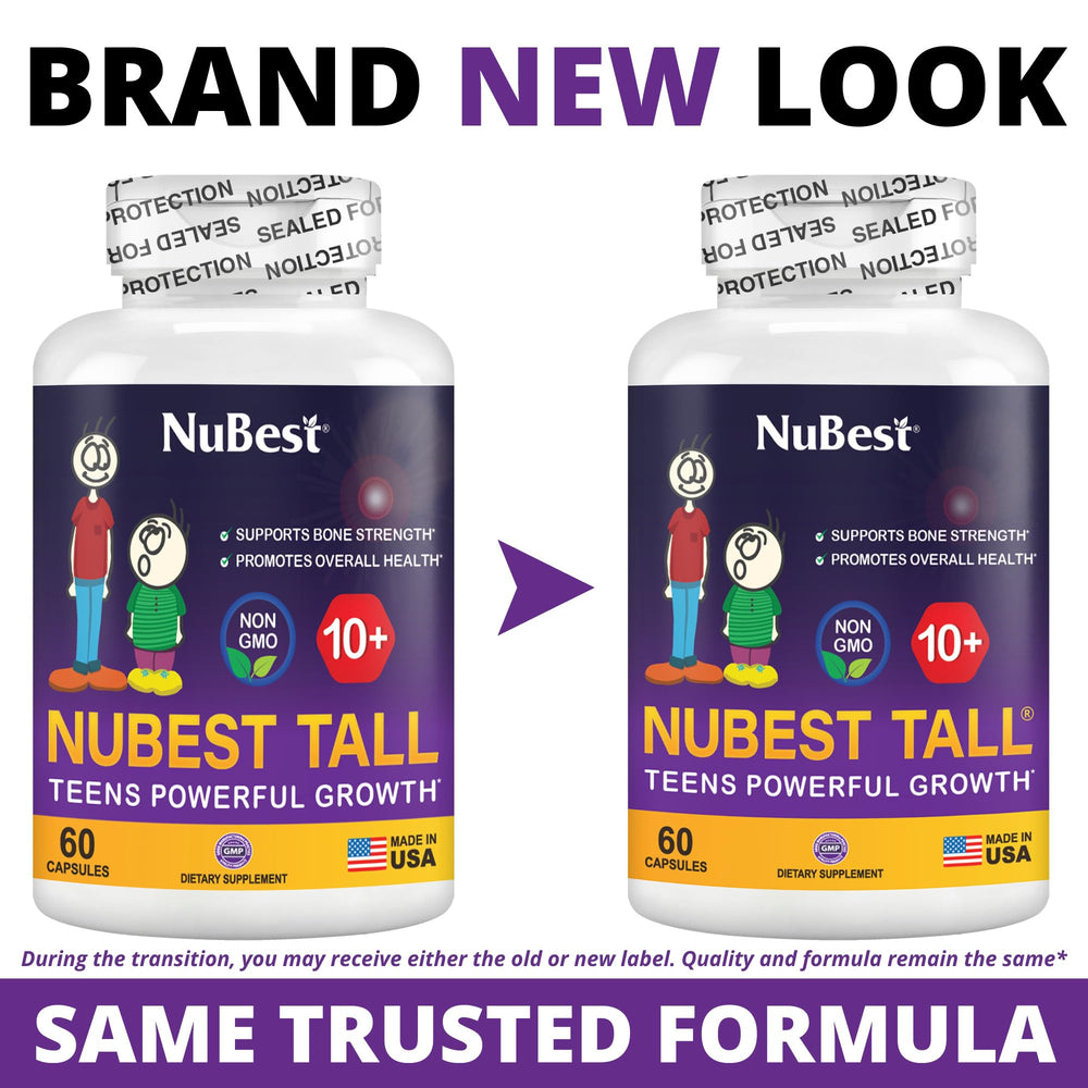 NuBest Tall 10+ bottle labeled Made in USA