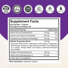 NuBest Tall 10+ pour shows practical daily dosing with milk