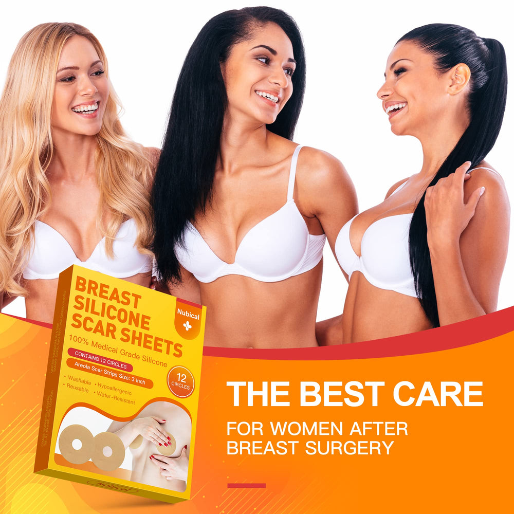 Nubical areola circle sheets offer gentle, non-toxic coverage around the nipple