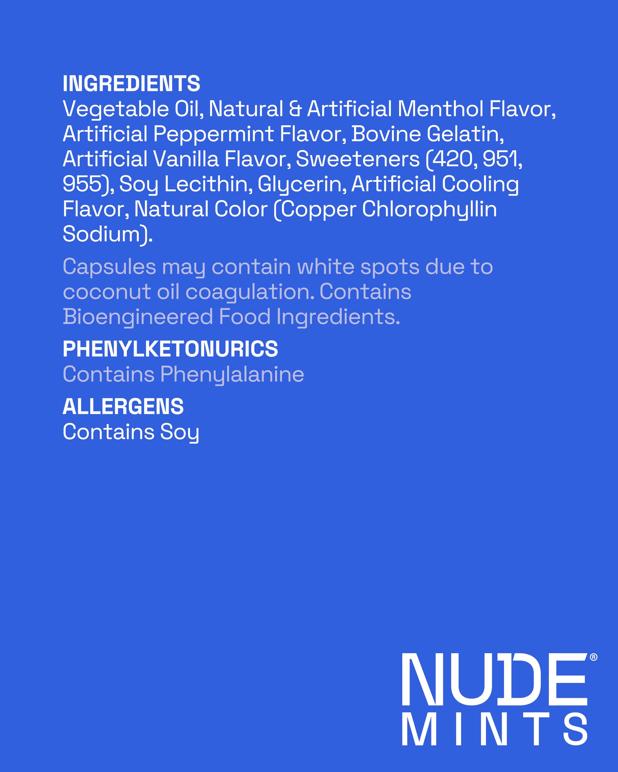 NUDE MINTS on-the-go-case photo showcases travel-ready breath refreshment.