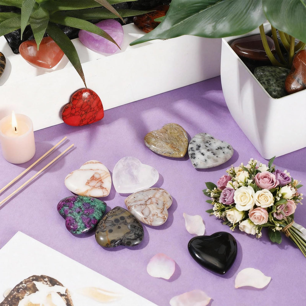 Nuenen gift-ready heart crystal set to surprise loved ones