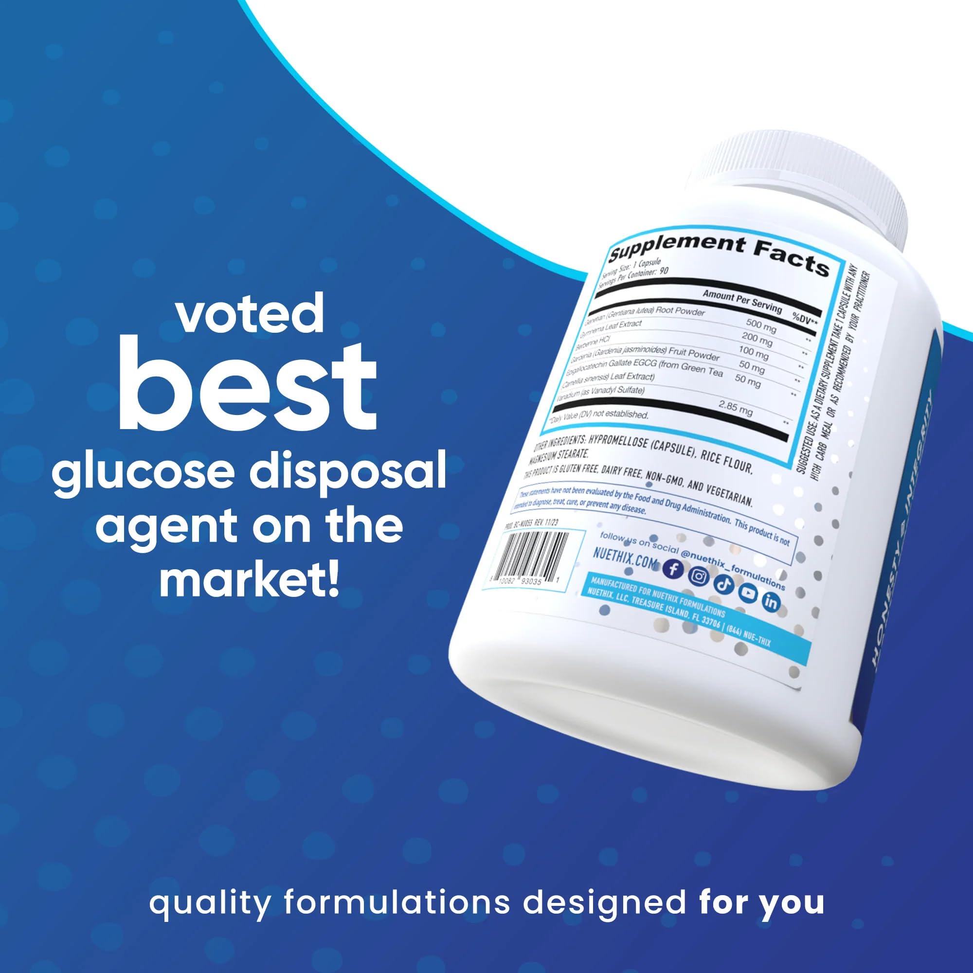 NuEthix GDA-MAX PRO packaging varies by batch to reflect production differences.
