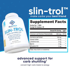 NuEthix Formulations SLIN-Trol capsules close-up for easy daily use.