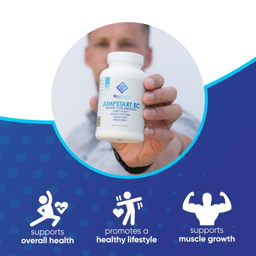 NuEthix Jumpstart EC energy boost shown on bottle design for health