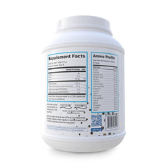 Nu-Youth collagen powder scoop, convenient for boosting connective tissue support.