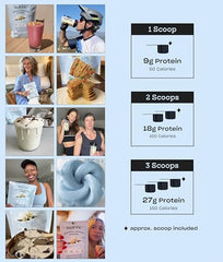 NUFYX Heavenly Protein Powder used in baking muffins and cookies