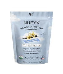 NUFYX Heavenly Protein Powder vanilla scoop for creamy smoothies