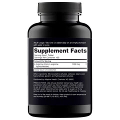Nugenix Essentials L-Arginine tablets close-up for reliable daily intake.