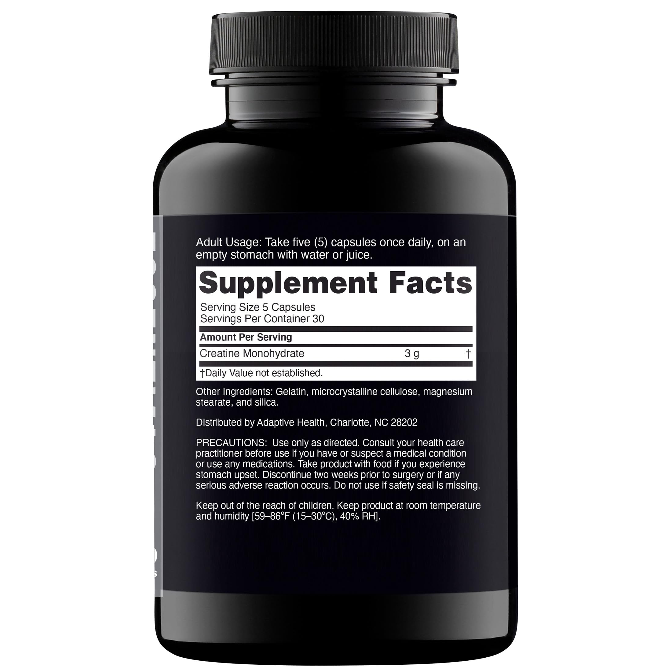Nugenix Essentials Creatine Monohydrate capsules closeup highlighting premium formula.