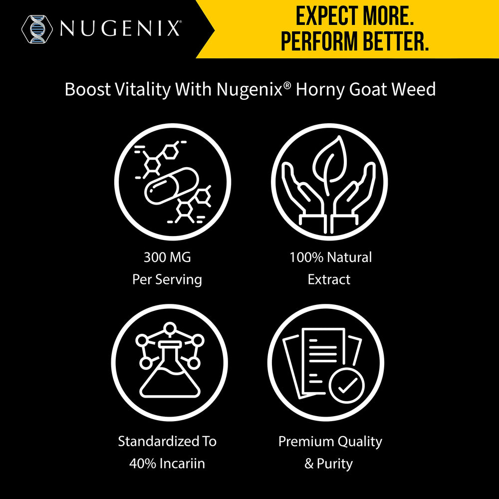Sleek Nugenix Essentials bottle side view for daily use