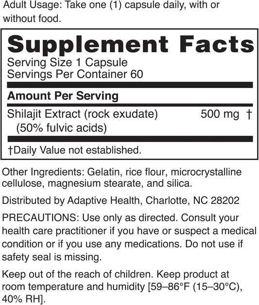Nugenix Essentials Shilajit capsules on a shelf signaling energy-boost potential
