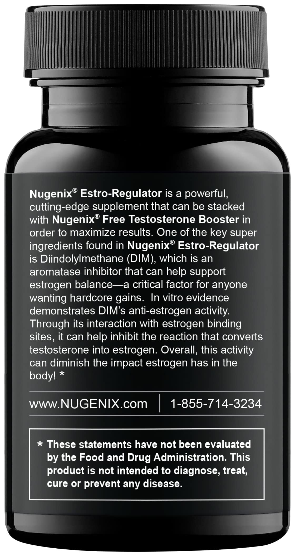 Nugenix Estro-Regulator capsules ready for daily hormonal balance support