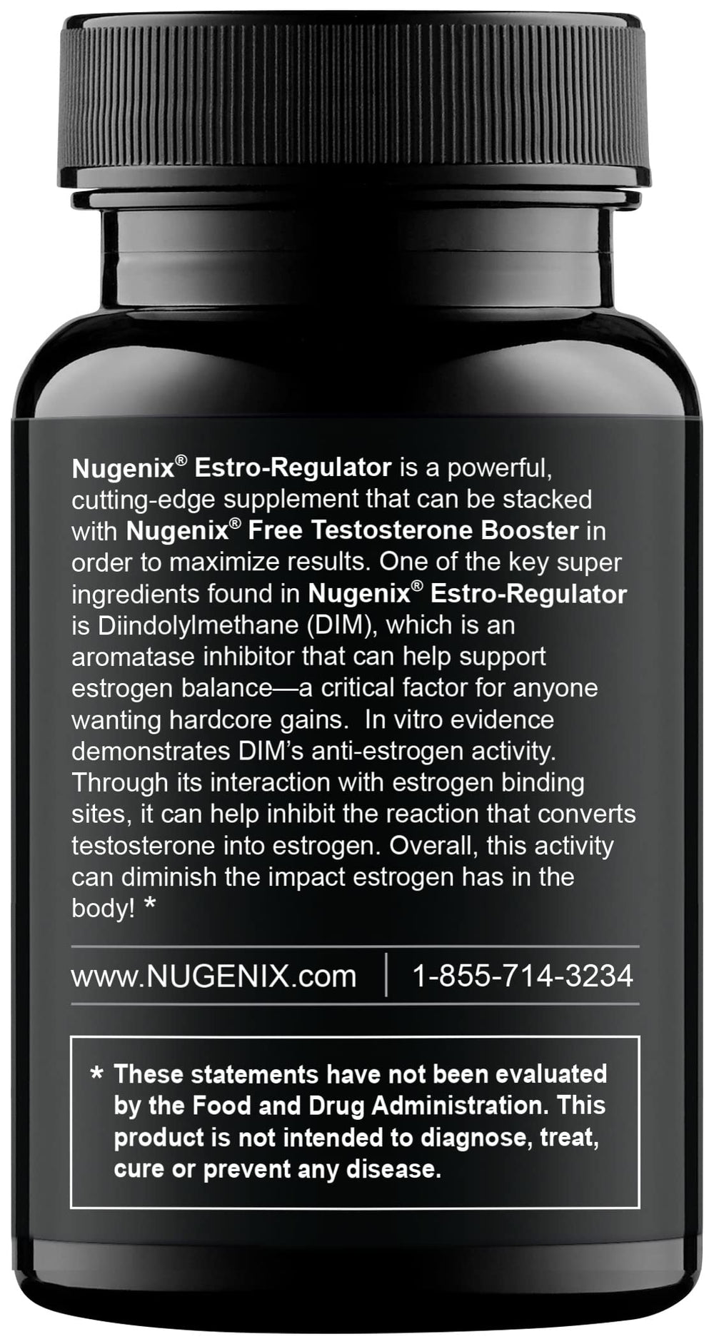 Nugenix Estro-Regulator capsules ready for daily hormonal balance support