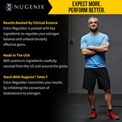 Nugenix Estro-Regulator on nightstand hints at everyday vitality support