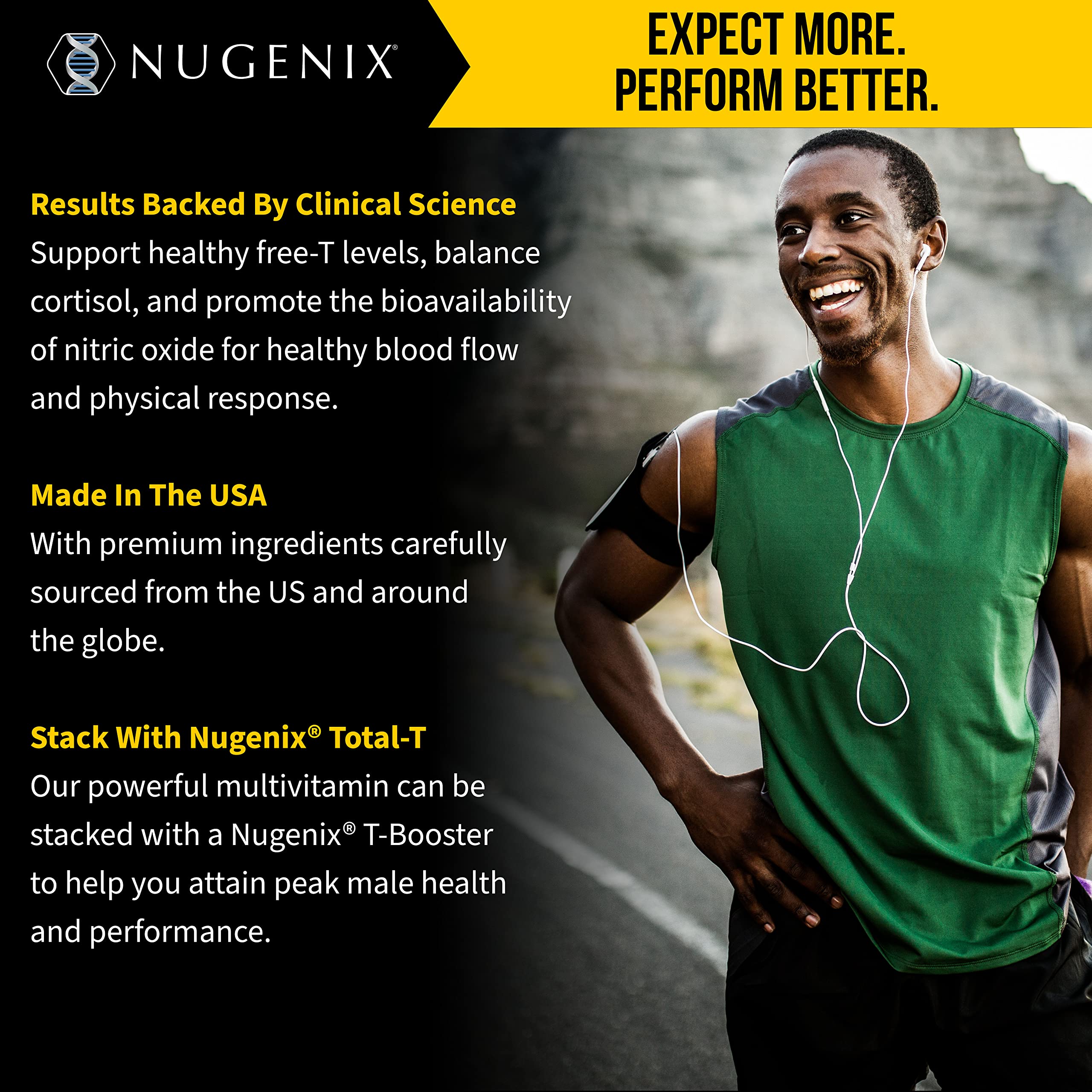Nugenix multivitamin box packaging display ready for everyday use
