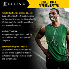 Nugenix multivitamin box packaging display ready for everyday use
