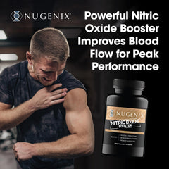 Nugenix Nitric Oxide Booster L-Arginine AKG detail.