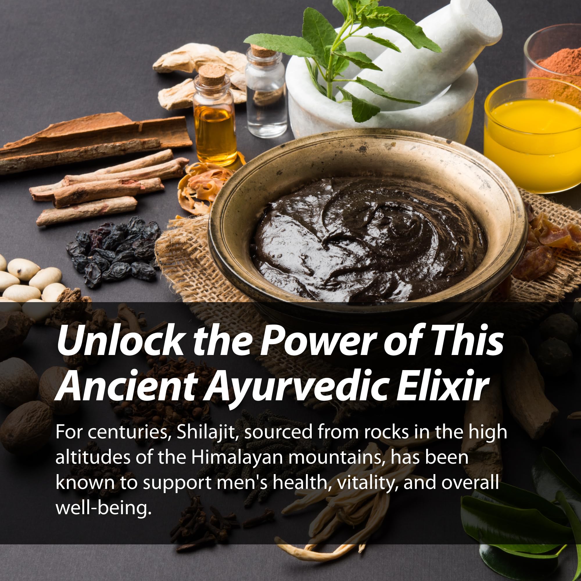 Nugenix Shilajit capsules close-up shows uniform capsules for easy daily use.