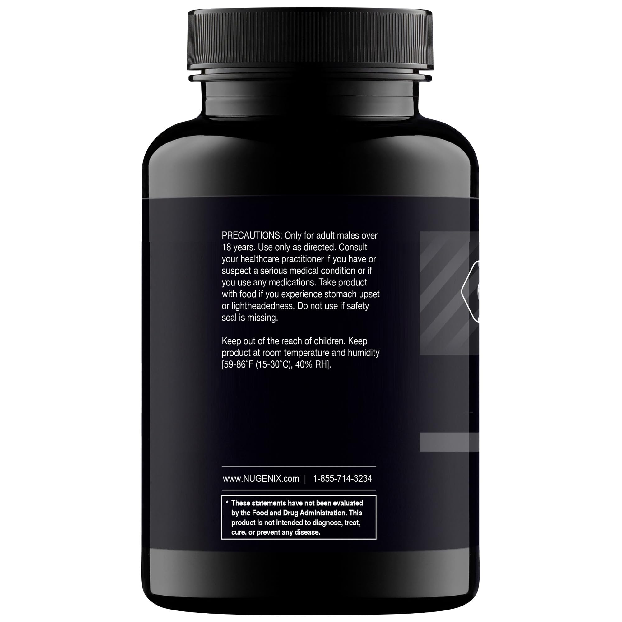Nugenix T Booster packaging on shelf conveys trusted quality and care.