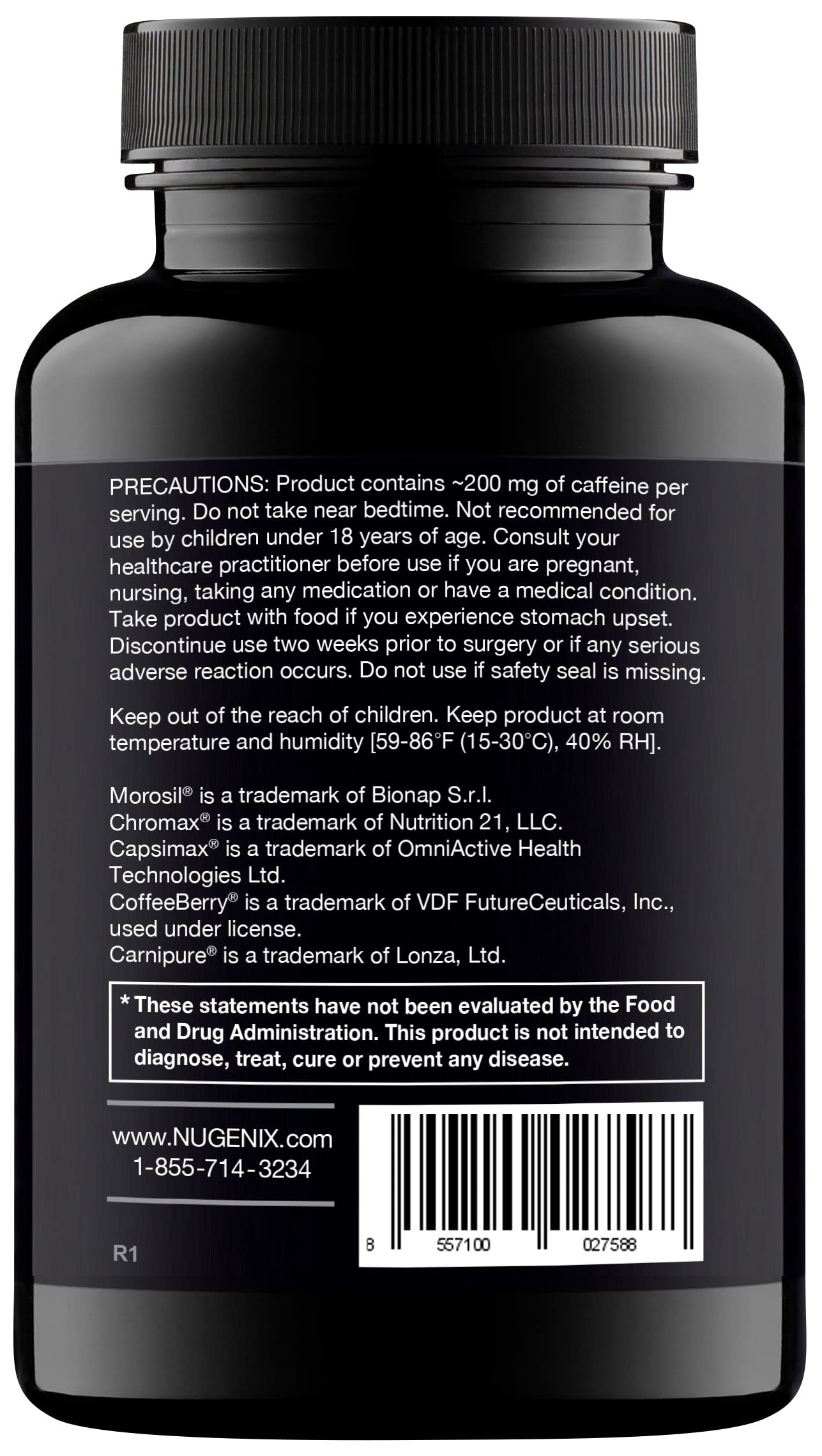 Nugenix Thermo capsules arranged for convenient once-daily use