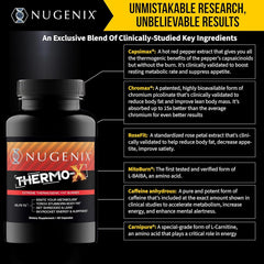 Nugenix Thermo-X capsules closeup highlights easy-to-swallow capsules for on-the-go.